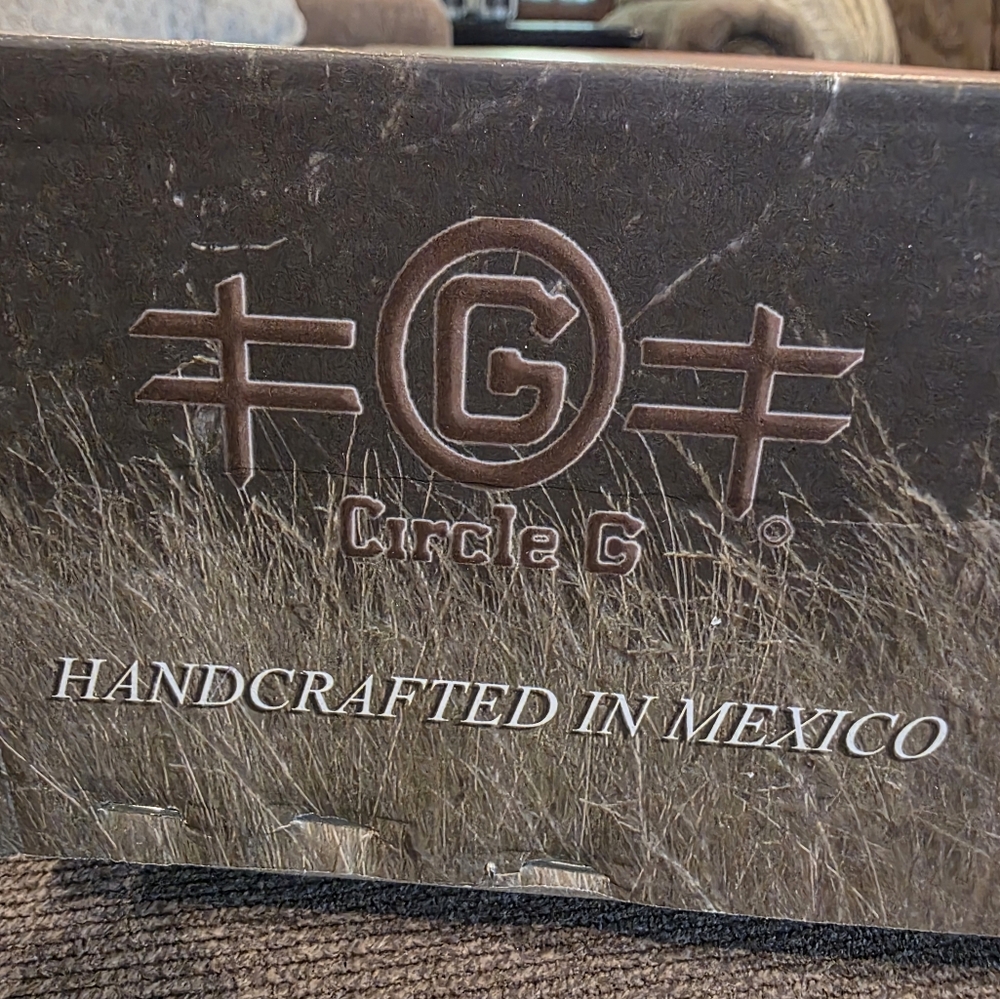 Circle G Handcrafted Cowboy Boots-NIB - Picture 4 of 8
